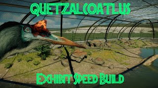 Quetzalcoatlus Exhibit Speed Build  Jurassic World Evolution 2 [upl. by Zoie]