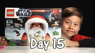 Day 15 LEGO STAR WARS Advent Calendar Review Set 9509  2012  Stop Motion amp FREE CODE [upl. by Idnek]