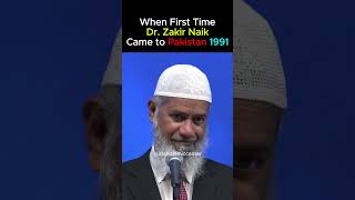 First Time Dr Zakir Naik Came to Pakistan drzakirnaikbayan bayan drzakirnaik islamicstatus [upl. by Htiduy]