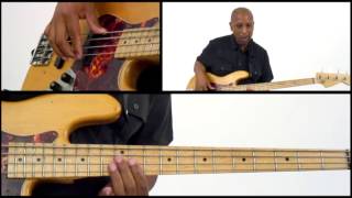 50 RampB Bass Grooves  48  Bass Guitar Lesson  Andrew Ford [upl. by Nolte]