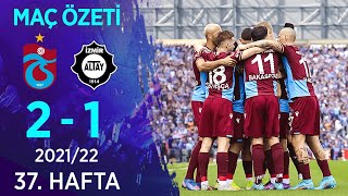 Trabzonspor 21 Altay MAÇ ÖZETİ  37 Hafta  202122 [upl. by Fredie]