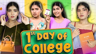 First Day of College  Expectations vs Reality  Students Life  Anaysa [upl. by Ditter]