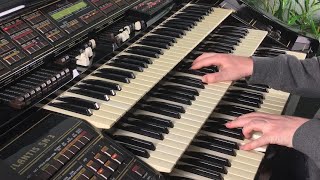 Rumba amp Beguine Medley Vintage Hammond Organ Style  Florian Hutter  Wersi Atlantis [upl. by Islehc]