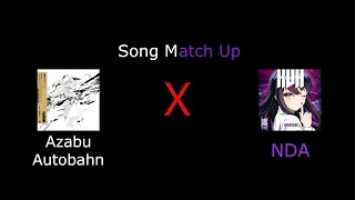 Azabu Autobahn X NDA Denonbu Song Matchup 電音部 [upl. by Hras]