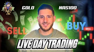 🔴 Live Forex Day Trading  NEW WEEEK  Time to EAT  January 22 2024 XAUUSD  Nas100 GBPJPY [upl. by Lexi]