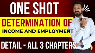 ONE SHOT  Determination of Income and employment  ADAS  Full unit [upl. by Peta]