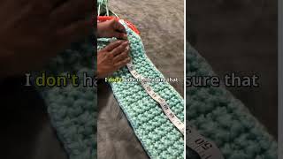 loomknit scarf tip  Measure as you go knitting [upl. by Guod]