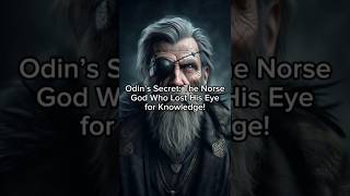 Odin’s Secret The Norse God Who Lost His Eye for Knowledge ai mythology odin [upl. by Adlesirc53]