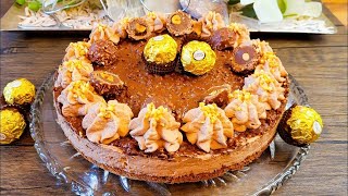 Beste Ferrero Rocher Torte  schnell und einfach 🤤 schokoladig lecker [upl. by Talia]