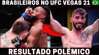 LUTAS DOS BRASILEIROS NO UFC VEGAS 21  RESULTADOS [upl. by Eiralav305]