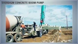 EVERDIGM Concrete Pumps Presentation Video [upl. by Marylee]