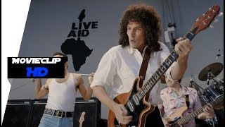 Bohemian Rhapsody 2018  Concierto En Live Aid  quotHammer To Fallquot  MovieClip Español Latino HD [upl. by Pelagi]