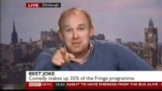 Tim Vine wins funniest joke of 2010 Edinburgh Fringe [upl. by Samuel]