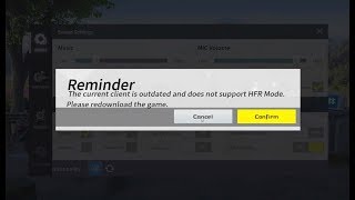 Rules of Survival  How to fix the client is outdated and does not support HFR mode FIXED [upl. by Etnovad11]