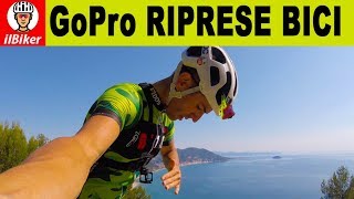 COME MONTARE LA GOPRO SULLA BICI  Posizionamento e accessori [upl. by Elocin]