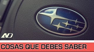 5 datos que debes saber sobre Subaru  AutoDinámico [upl. by Anawqahs]