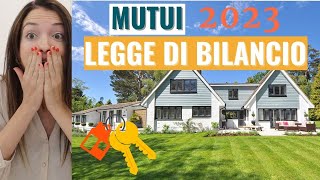 MUTUI 2023DA VARIABILE A FISSO 2023 mutuo under 36 cosa prevede la legge di bilancio alternative [upl. by Llirrehs677]