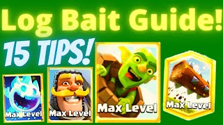 FULL LOG BAIT GUIDE  15 Log Bait Tips for Classic Log Bait Prince Bait  Tesla Log Bait [upl. by Knox]