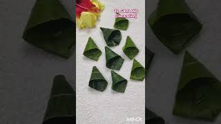 22 Leaves Garland decoration ideas shorts pooja dasara diwali flowers mango decoration [upl. by Macnair]