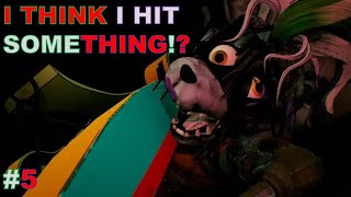 I MAY HAVE HIT ROXY WITH A KART  Five Nights At Freddys Security Breach Part 5 [upl. by Anaahs933]