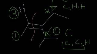 Assigning Stereochemistry in Alkenes [upl. by Saxon]