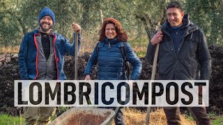 COME FARE LHUMUS DI LOMBRICO VERMICOMPOST PER ORTO [upl. by Imena]