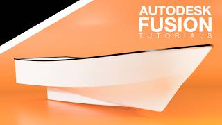 Autodesk Fusion 360  Surface Model a Boat Hull  IntermediateAdvanced Tutorial 2024 [upl. by Aenitsirhc]