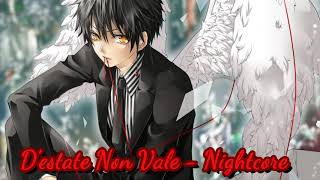 Fred De Palma ft Ana Mena  Destate Non Vale Nightcore [upl. by Aissilem]