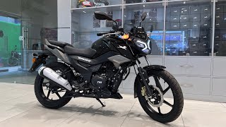 Tvs Raider 125cc 2024 Model Full Black Bluetooth Connection Top Model Review In Hindi [upl. by Rosana]