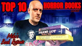 My Top 10 Horror Books of All Time as of 2023 [upl. by Seuqram]