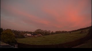 Time Lapse Sky October 23rd 2024 North Yorkshire UK By John Grant [upl. by Acim]