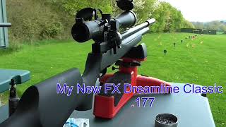 fx dreamline classic 100 yard shooting sub 12ft lbs [upl. by Clabo320]