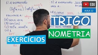 EXERCÍCIOS DE TRIGONOMETRIA NA CIRCUNFERÊNCIA [upl. by Petrie]