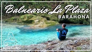 Balneario La Plaza Rio Bahoruco Barahona  El río más cristalino de Rep Dominicana  AquamanRD [upl. by Atteloiv]