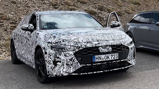 SPY VIDEO 2025 AUDI A5 AVANT B10 PROTOTYPE SPIED TESTING [upl. by Marsden]