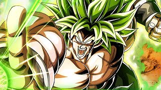 Dragon Ball Z Dokkan Battle  AGL LR Super Saiyan Full Power Broly Active Skill OST Extended [upl. by Shelby]