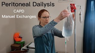 Peritoneal Dialysis PD Manual Exchanges StepbyStep Guide in 2023 [upl. by Paola118]