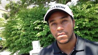 Harold Varner III doesnt see skin color in golf [upl. by Ennayelsel]