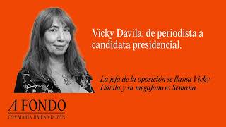 Vicky Dávila de periodista a candidata presidencial [upl. by Encratis623]