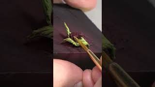 Painting Animals miniature fyp stepbystep satisfying relaxing halloween [upl. by Alair]