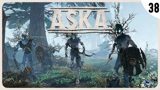 HAUGR el IMPLACABLE amp JARL el ASESINO  ASKA Gameplay Español 38 [upl. by Eceinart]