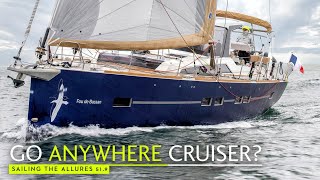 Sailing the Allures 519 – a full tour of this new aluminium bluewater cruiser [upl. by Anerahs]