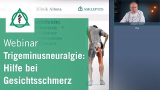 Trigeminusneuralgie Hilfe gegen den gemeinen Gesichtsschmerz  Webinar Asklepios Klinik Altona [upl. by Ahsekram]