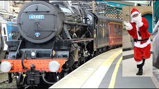 Christmas Comes Early at Carlisle 16 11 24  the Last Steam of 2024 [upl. by Asuncion]