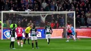 PSV  FC Groningen 52 27 april 2013 Goal Dries Mertens 20 [upl. by Sherrod189]