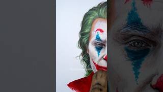 Not a clown – Joker ❣️Joker Acrylic Drawing Part 1 [upl. by Notselrahc]