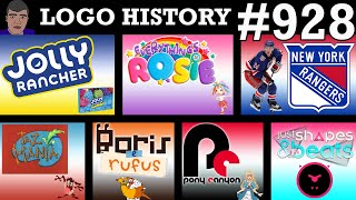 LOGO HISTORY 928  Taz Mania Jolly Rancher Everythings Rosie New York Rangers amp More [upl. by Atnim]