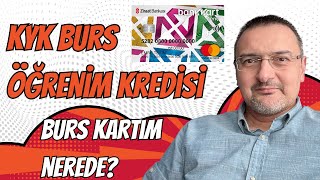 KYK BURS VE ÖĞRENİM KREDİSİ BANKKART GENÇ NEREDE BURS ZAMMI RESMİ AÇIKLAMA BELLİ OLDU MU para [upl. by Forland190]