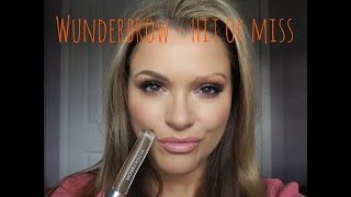 Wunderbrow HIT or MISS  Tutorial amp Review [upl. by Atinet]