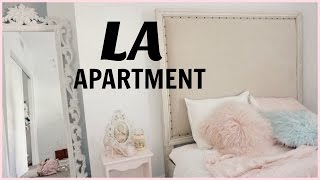 VLOG more about my LA apartment bedroom amp CLOSET fancy vlogs [upl. by Notsniw135]